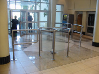 imat turnstiles half height glass01