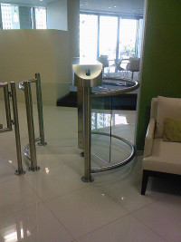 imat turnstiles half height glass05